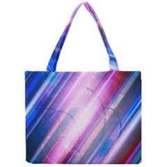 Widescreen Polka Star Space Polkadot Line Light Chevron Waves Circle Mini Tote Bag by Mariart