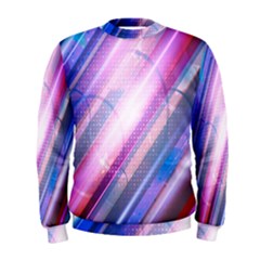 Widescreen Polka Star Space Polkadot Line Light Chevron Waves Circle Men s Sweatshirt by Mariart