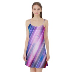 Widescreen Polka Star Space Polkadot Line Light Chevron Waves Circle Satin Night Slip by Mariart