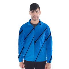 Technical Line Blue Black Wind Breaker (men)