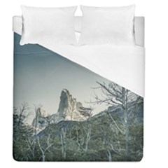 Fitz Roy Mountain, El Chalten Patagonia   Argentina Duvet Cover (queen Size) by dflcprints