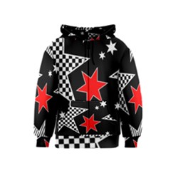 Stars Seamless Pattern Background Kids  Zipper Hoodie by Nexatart