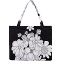 Mandala Calming Coloring Page Mini Tote Bag View1