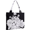 Mandala Calming Coloring Page Mini Tote Bag View2