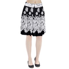 Mandala Calming Coloring Page Pleated Skirt by Nexatart