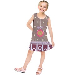 Art Background Background Vector Kids  Tunic Dress by Nexatart