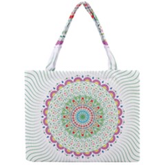 Flower Abstract Floral Mini Tote Bag by Nexatart