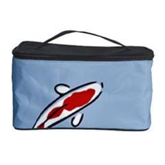 Koi Carp East Vector Seamless Cosmetic Storage Case by Nexatart