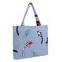 Koi Carp East Vector Seamless Medium Tote Bag View2