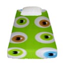 Eyes Background Structure Endless Fitted Sheet (Single Size) View1