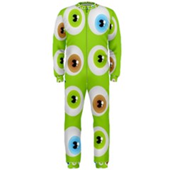 Eyes Background Structure Endless Onepiece Jumpsuit (men)  by Nexatart