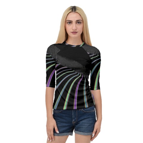 Graphic Design Graphic Design Quarter Sleeve Tee by Nexatart