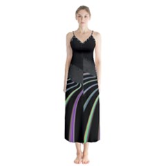 Graphic Design Graphic Design Chiffon Maxi Dress