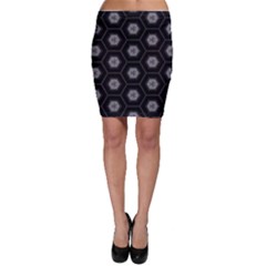 Mandala Calming Coloring Page Bodycon Skirt by Nexatart