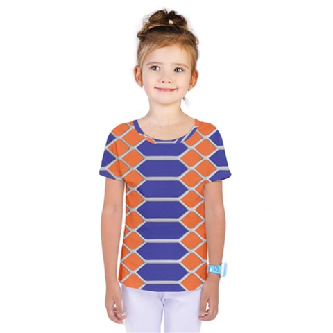 Pattern Design Modern Backdrop Kids  One Piece Tee by Nexatart