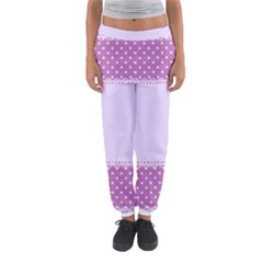 Purple Modern Women s Jogger Sweatpants by Nexatart