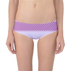 Purple Modern Classic Bikini Bottoms by Nexatart