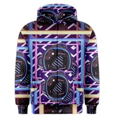 Abstract Sphere Room 3d Design Men s Zipper Hoodie by Nexatart