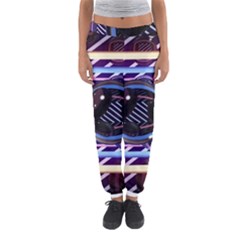 Abstract Sphere Room 3d Design Women s Jogger Sweatpants by Nexatart