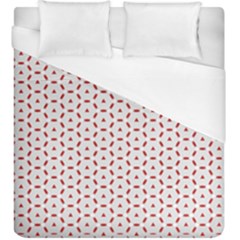 Motif Pattern Decor Backround Duvet Cover (king Size) by Nexatart