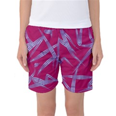 Background Vector Texture Pattern Women s Basketball Shorts by Nexatart