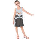 Orange Guardian Kids  Sleeveless Dress View1