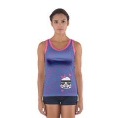 Jpn-style040a Women s Sport Tank Top Chick Troopers by galfawkes