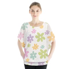 Beautiful Spring Flowers Background Blouse