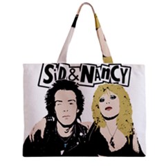 Sid And Nancy Zipper Mini Tote Bag by Valentinaart