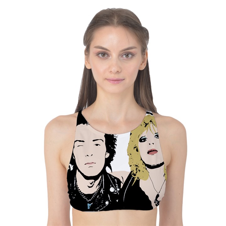 Sid and Nancy Tank Bikini Top