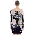 Sid and Nancy Long Sleeve Off Shoulder Dress View2