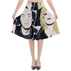 Sid And Nancy Flared Midi Skirt