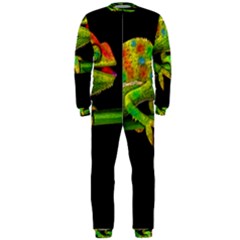 Chameleons Onepiece Jumpsuit (men)  by Valentinaart