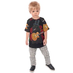 Puli dog - Slash  Kids  Raglan Tee