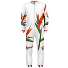 Bird Of Paradise Onepiece Jumpsuit (men)  by Valentinaart