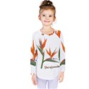 Bird Of Paradise Kids  Long Sleeve Tee View1