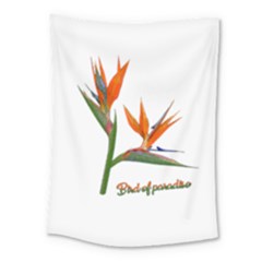 Bird Of Paradise Medium Tapestry by Valentinaart