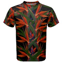 Bird Of Paradise Men s Cotton Tee by Valentinaart