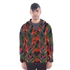 Bird Of Paradise Hooded Wind Breaker (men) by Valentinaart