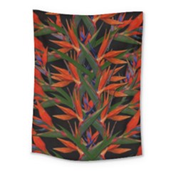 Bird Of Paradise Medium Tapestry by Valentinaart