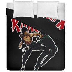 Kung Fu  Duvet Cover Double Side (california King Size) by Valentinaart