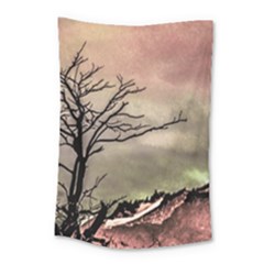 Fantasy Landscape Illustration Small Tapestry by dflcprints