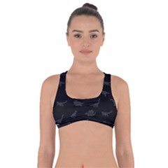 Dinosaurs Pattern Got No Strings Sports Bra