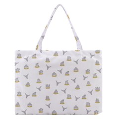 Cactus Pattern Medium Zipper Tote Bag by ValentinaDesign