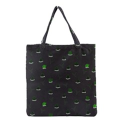 Cactus Pattern Grocery Tote Bag by ValentinaDesign