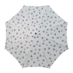 Cactus Pattern Golf Umbrellas by ValentinaDesign