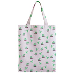 Cactus Pattern Zipper Classic Tote Bag by ValentinaDesign