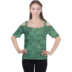 Flamingo Pattern Women s Cutout Shoulder Tee