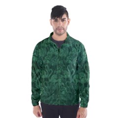 Flamingo Pattern Wind Breaker (men) by ValentinaDesign