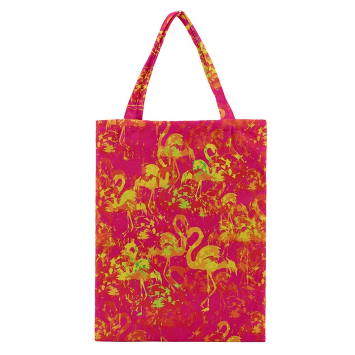 Flamingo pattern Classic Tote Bag